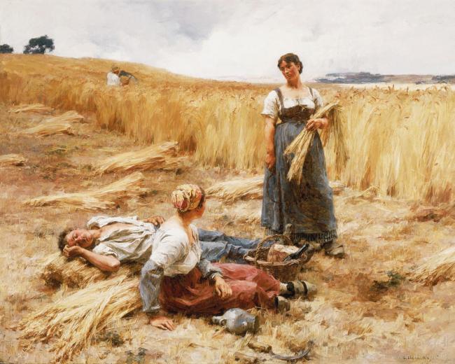 ʥɽĸŮ Lon_Augustin_Lhermitte,_1883_-_Harvesters_at_Mont-Saint-Pre.jpg