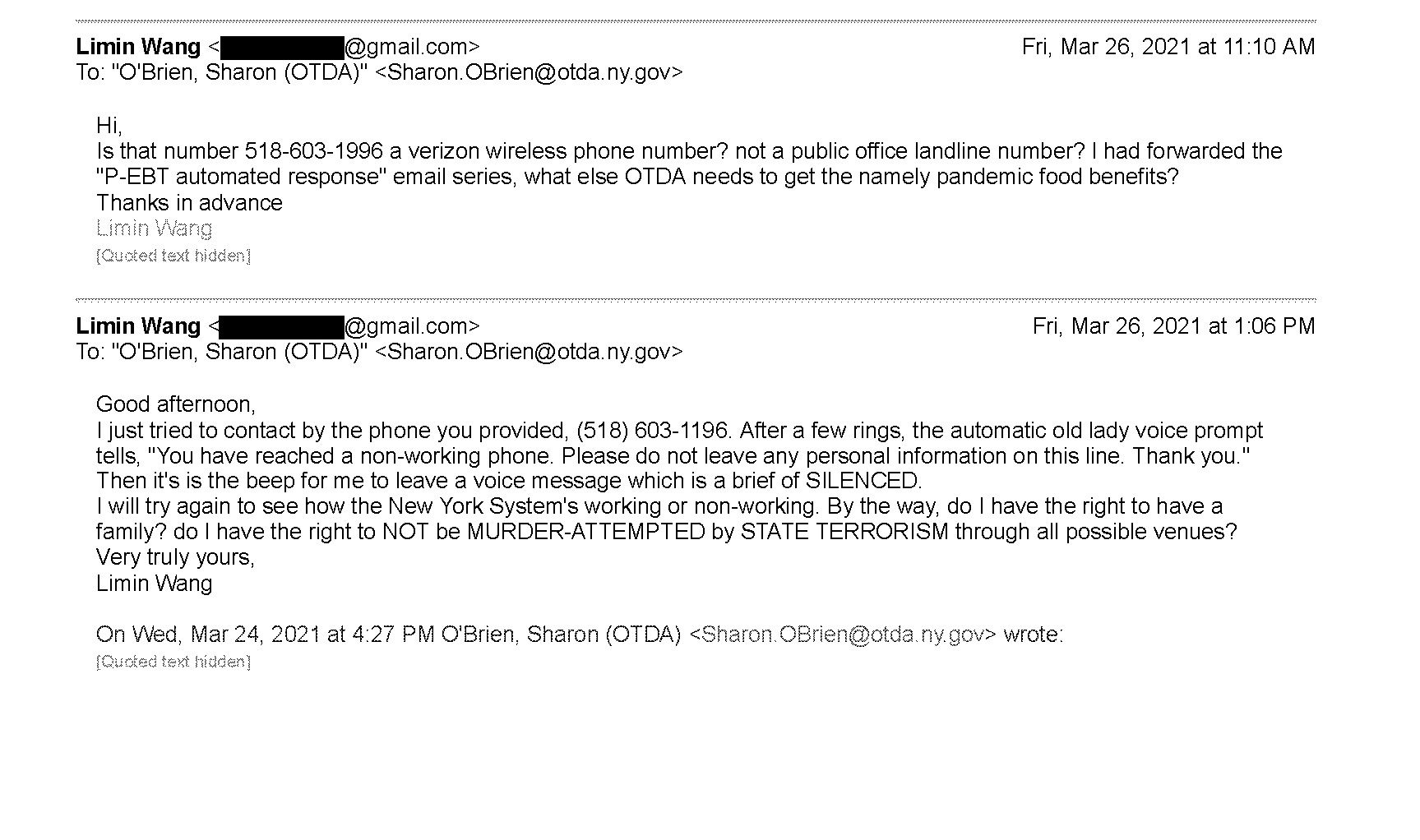 Email series Trying to contact, p4 n 5 of my replies on March 26 2021.jpg